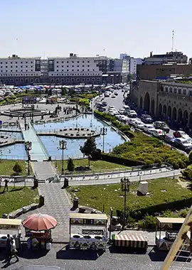 اربیل پایتخت اقلیم کردستان عراق
