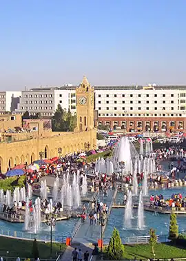 اربیل پایتخت اقلیم کردستان عراق